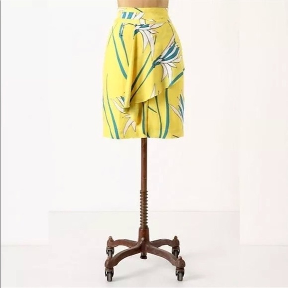 Anthropologie Dresses & Skirts - Anthropologie | Sariah Birds of Paradise Skirt